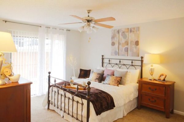 apartment bedroom in Little Rock, AR